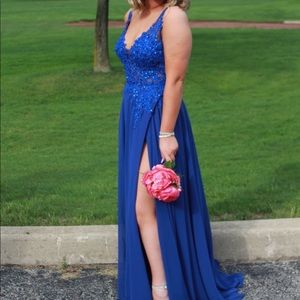 Royal Blue Prom Dress